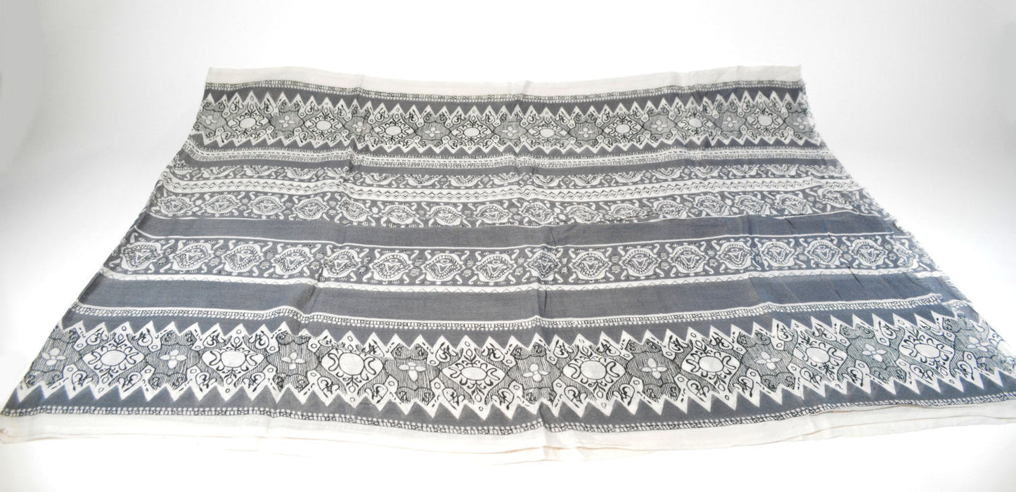 Bambu' Rayon Scarf Hand Print Scarf Hand Dyed Scarf Oblong Scarf Versatile Scarf Unisex Scarf Mens Scarf Gift For Her Gift For Him Sciarpa