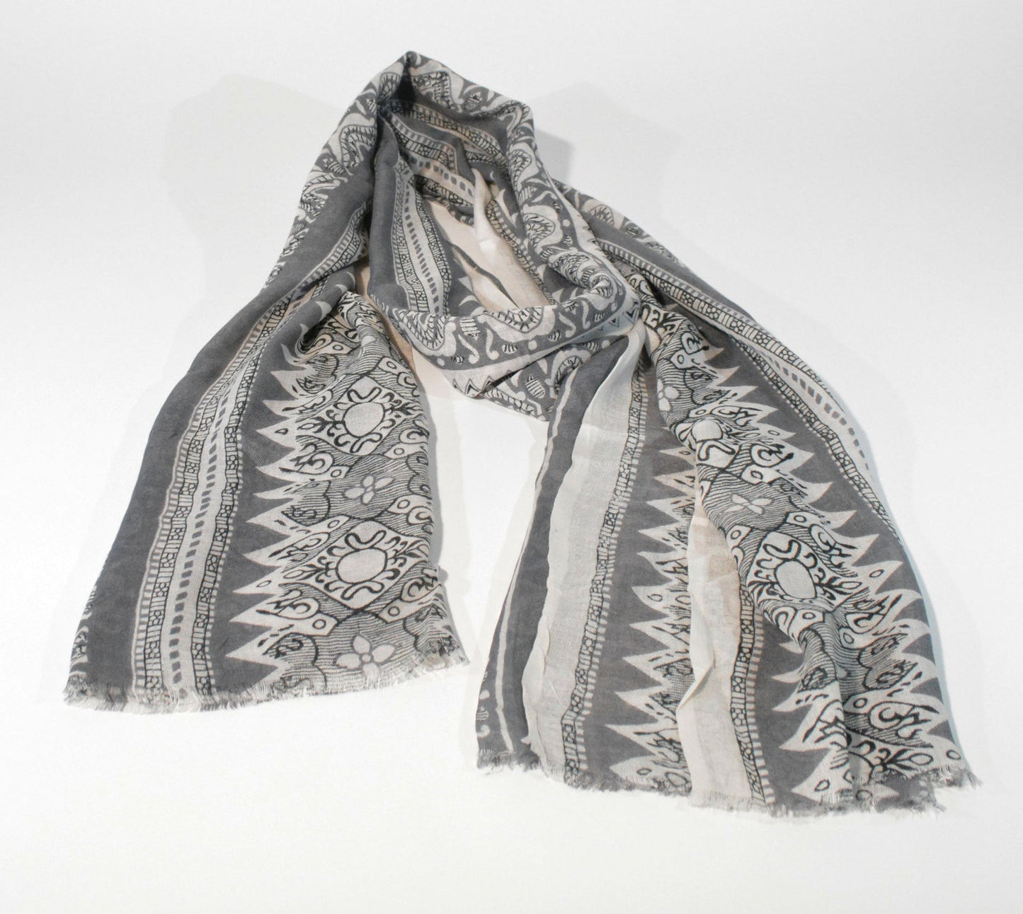 Bambu' Rayon Scarf Hand Print Scarf Hand Dyed Scarf Oblong Scarf Versatile Scarf Unisex Scarf Mens Scarf Gift For Her Gift For Him Sciarpa