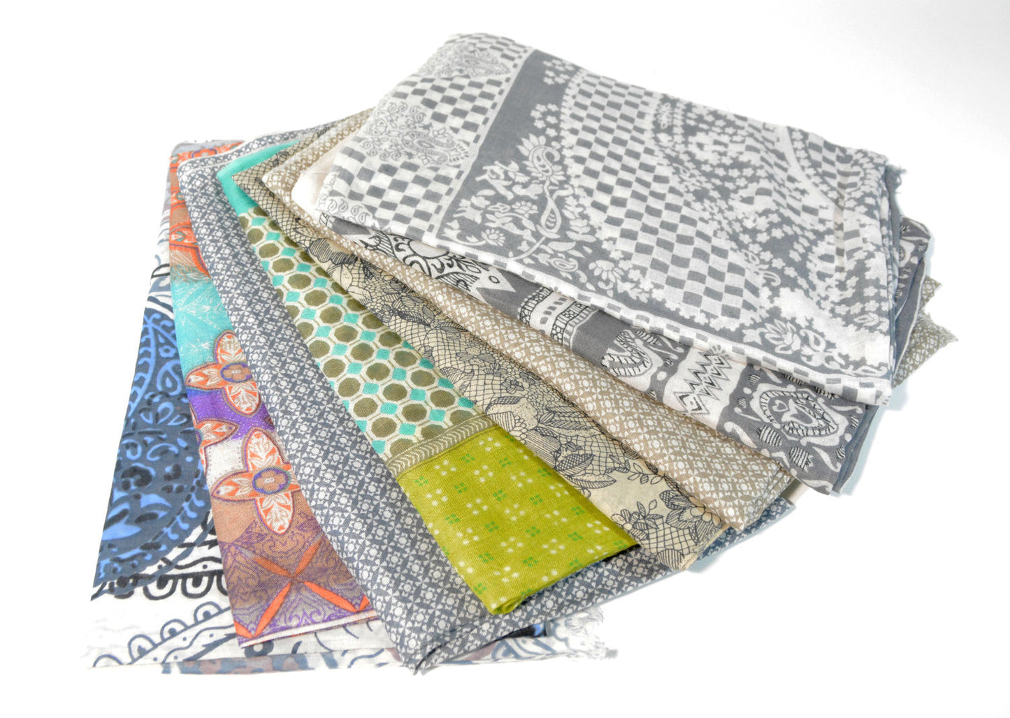 Bambu' Rayon Scarf Hand Print Scarf Hand Dyed Scarf Oblong Scarf Versatile Scarf Unisex Scarf Mens Scarf Gift For Her Gift For Him Sciarpa