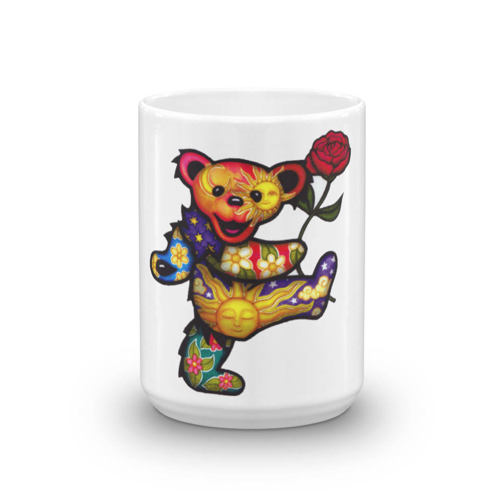 Deadhead Gift - Grateful Dead "Dancing Bear" Mug - GIFTS FOR DEADHEADS