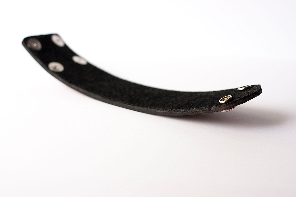 READY TO SHIP/Hand Tooled Leather Cuff/Floral