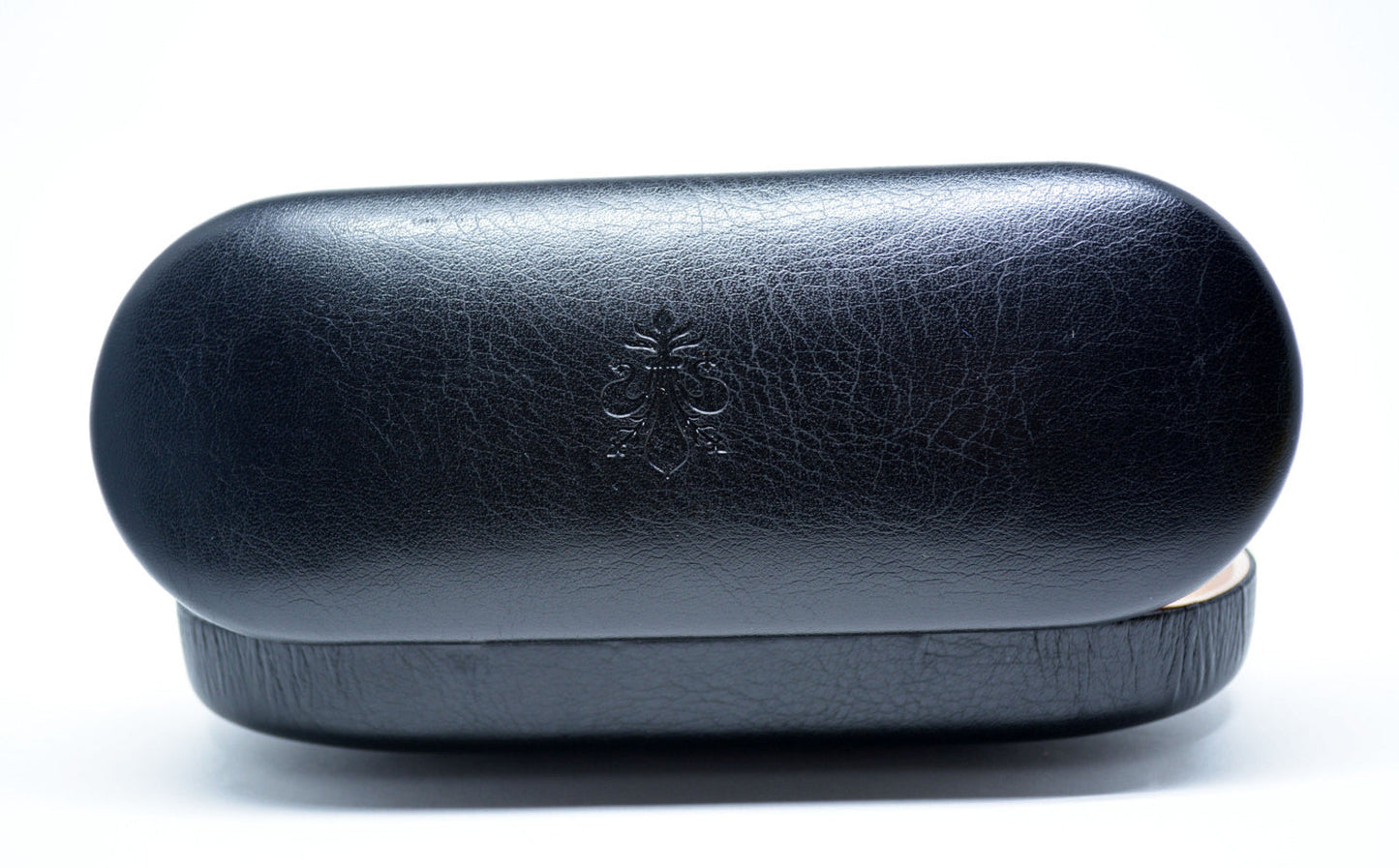 Glasses Case Hard Eyeglasses Case Leather Sunglass Case Italian Black Leather Glasses Case Gift For Him Gift For Her Made in Italy