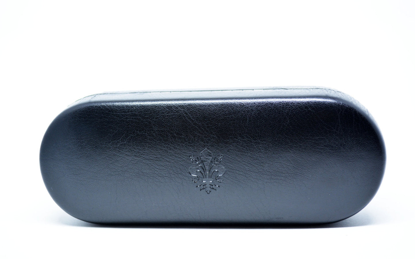 Glasses Case Hard Eyeglasses Case Leather Sunglass Case Italian Black Leather Glasses Case Gift For Him Gift For Her Made in Italy
